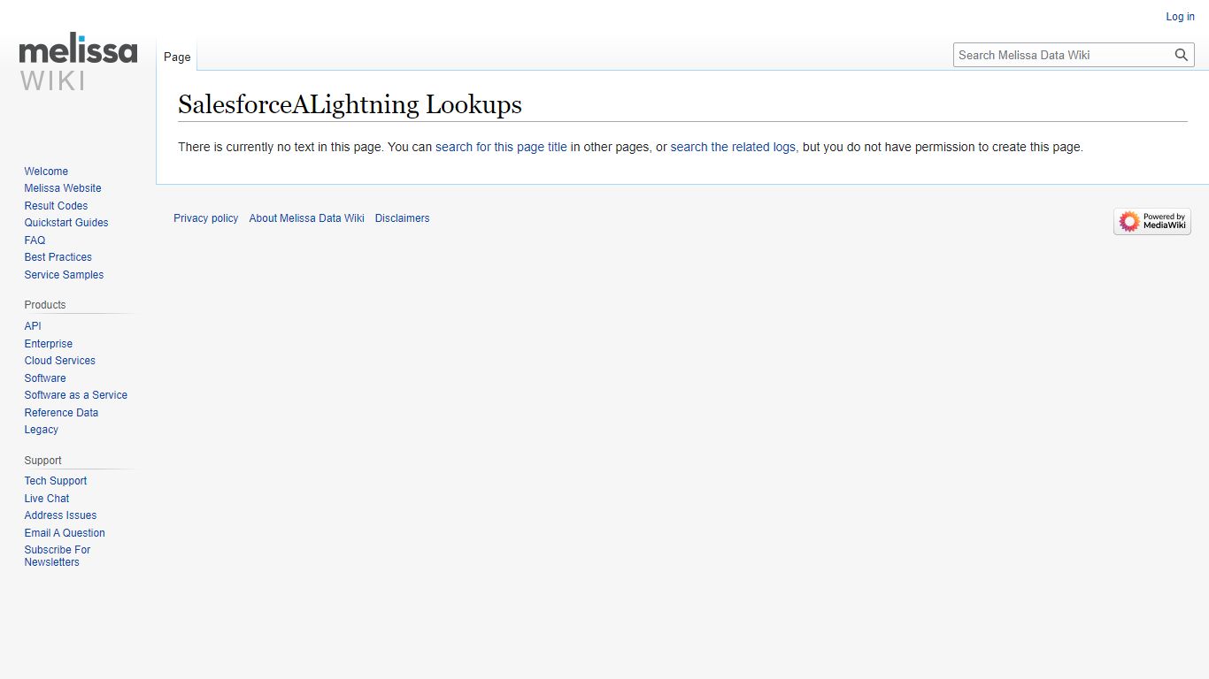 Salesforce:Lightning Lookups - Melissa Wiki